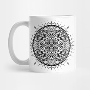 Mandala 2 - Black Mug